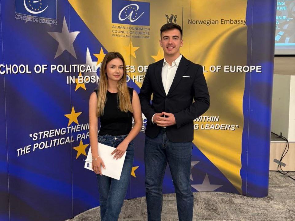 Млади СДС-а на Школи политичких студија Савјета Европе